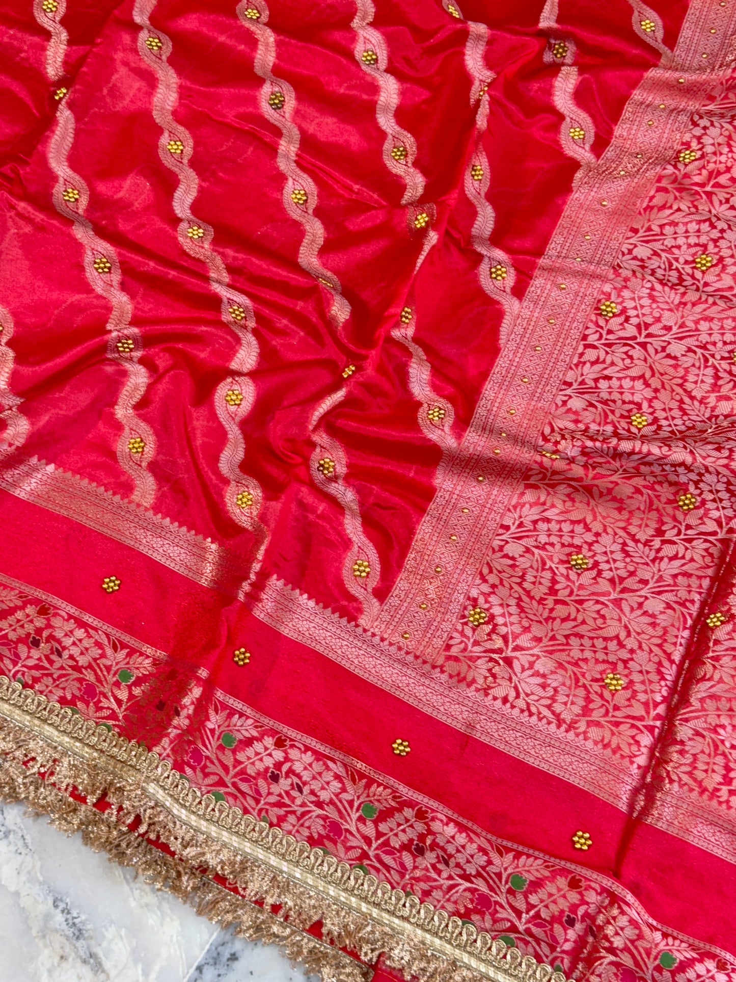 Banarasi Handloom Soft Mango Silk Saree