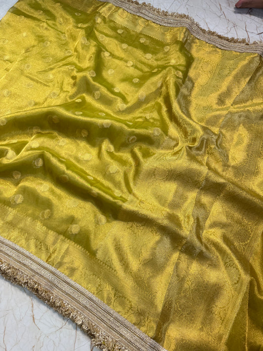 Banarasi Handloom Soft Tissue Silk Saree