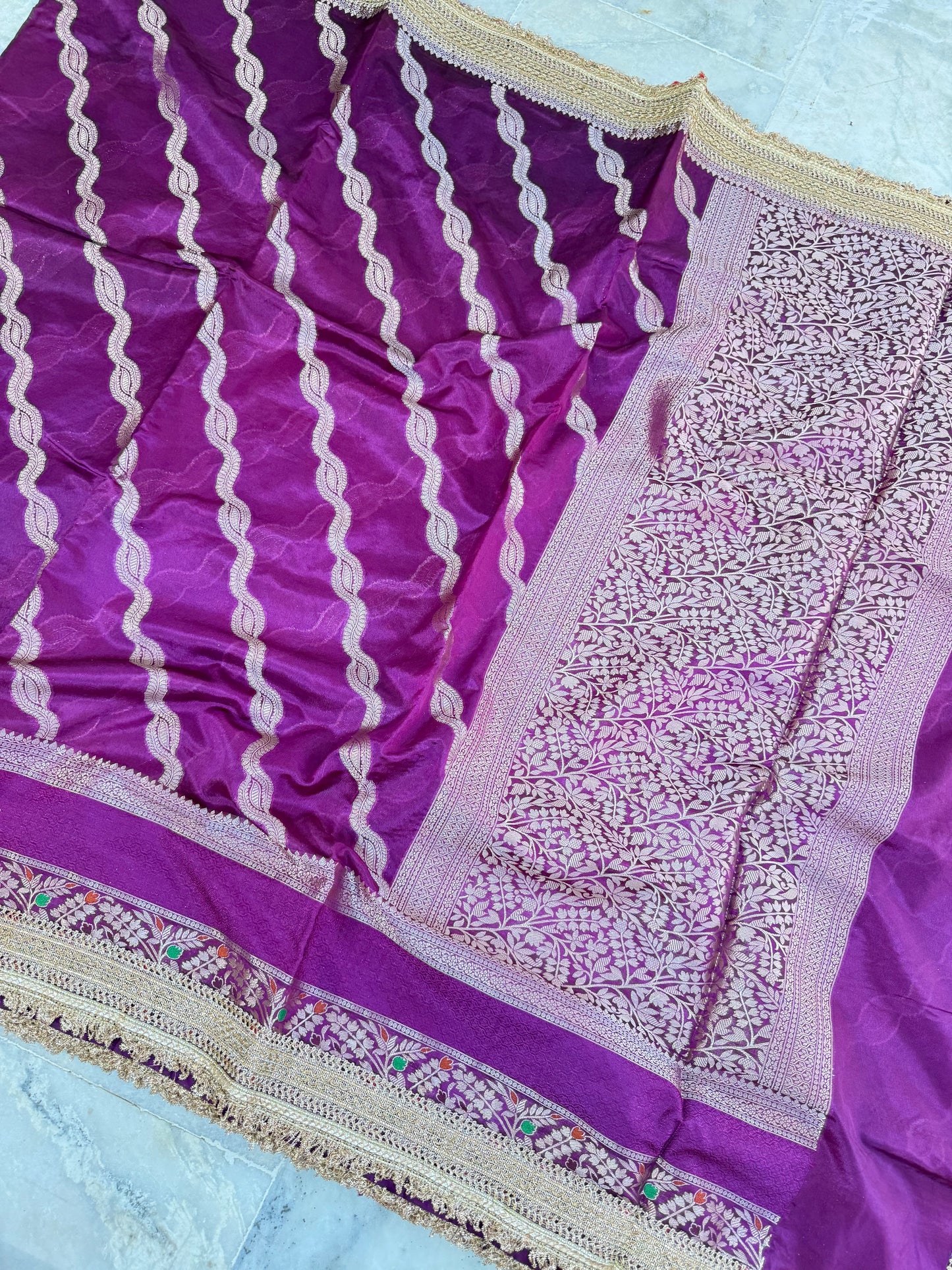 Banarasi Handloom Soft Mango Silk Saree