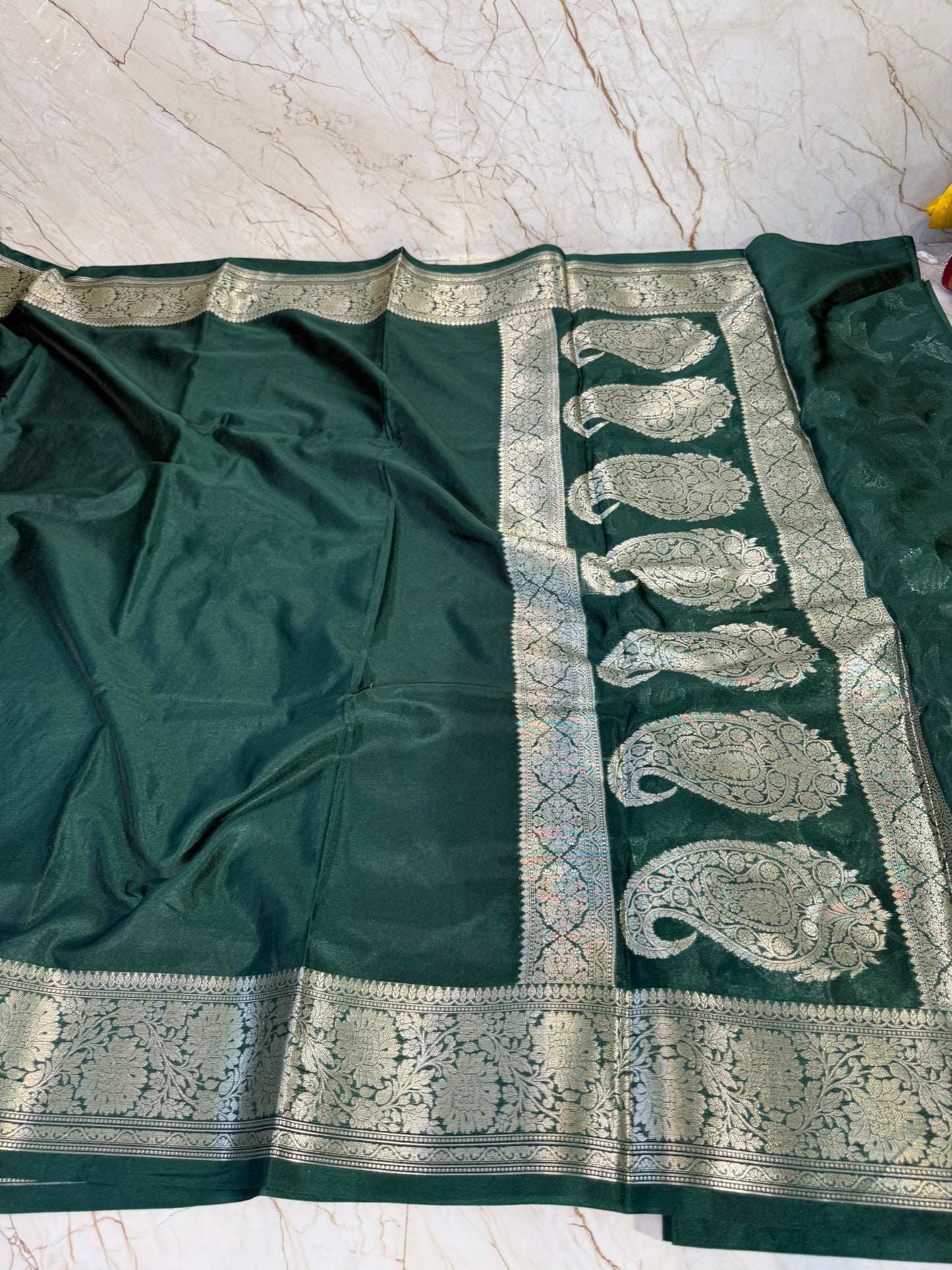 Banarasi Khaddi Semi Georgette Silk Saree