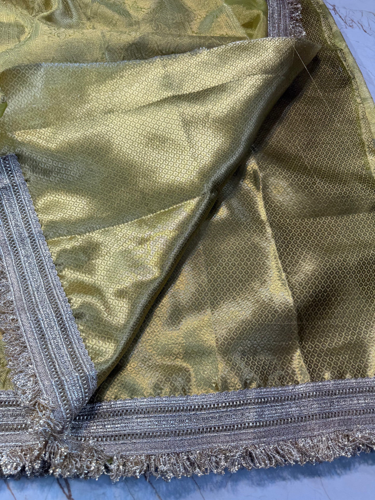 Banarasi Handloom Soft Tissue Silk Saree