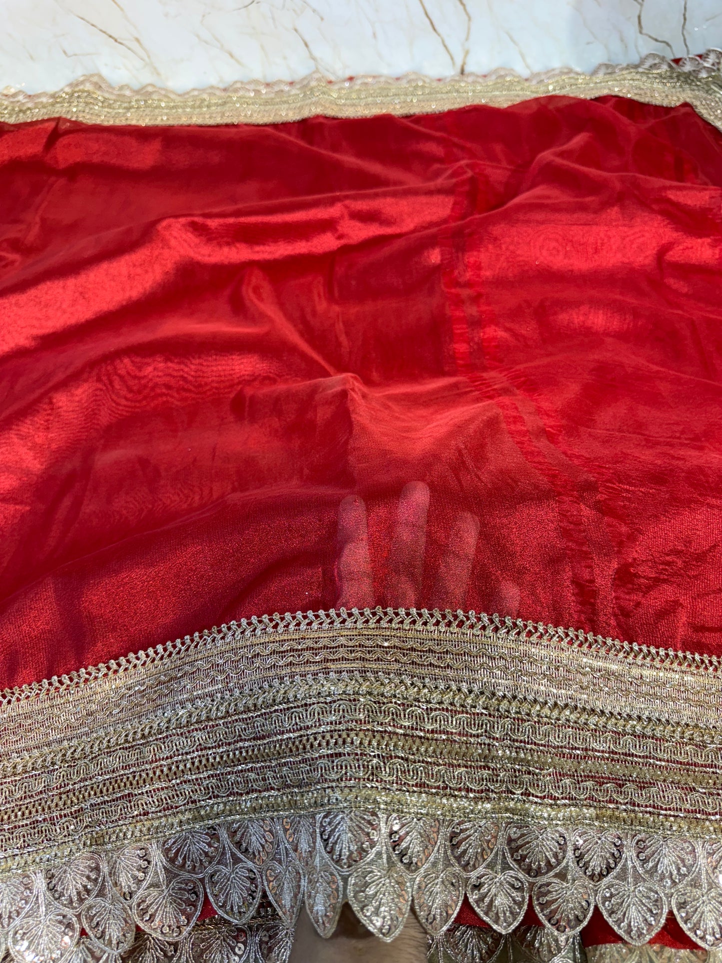 Banarasi Handloom Soft Tissue Silk Saree