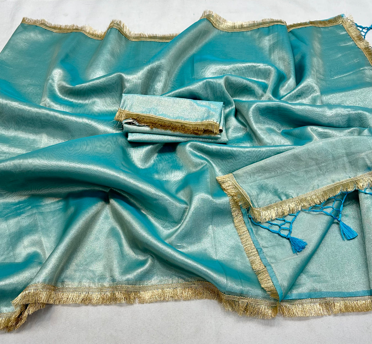 Banarasi Handloom Soft Tissue Silk Saree