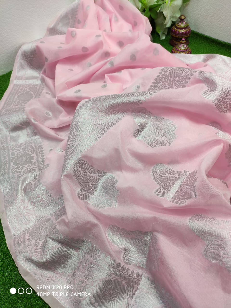 Banarasi Khaddi Georgette Silk Saree