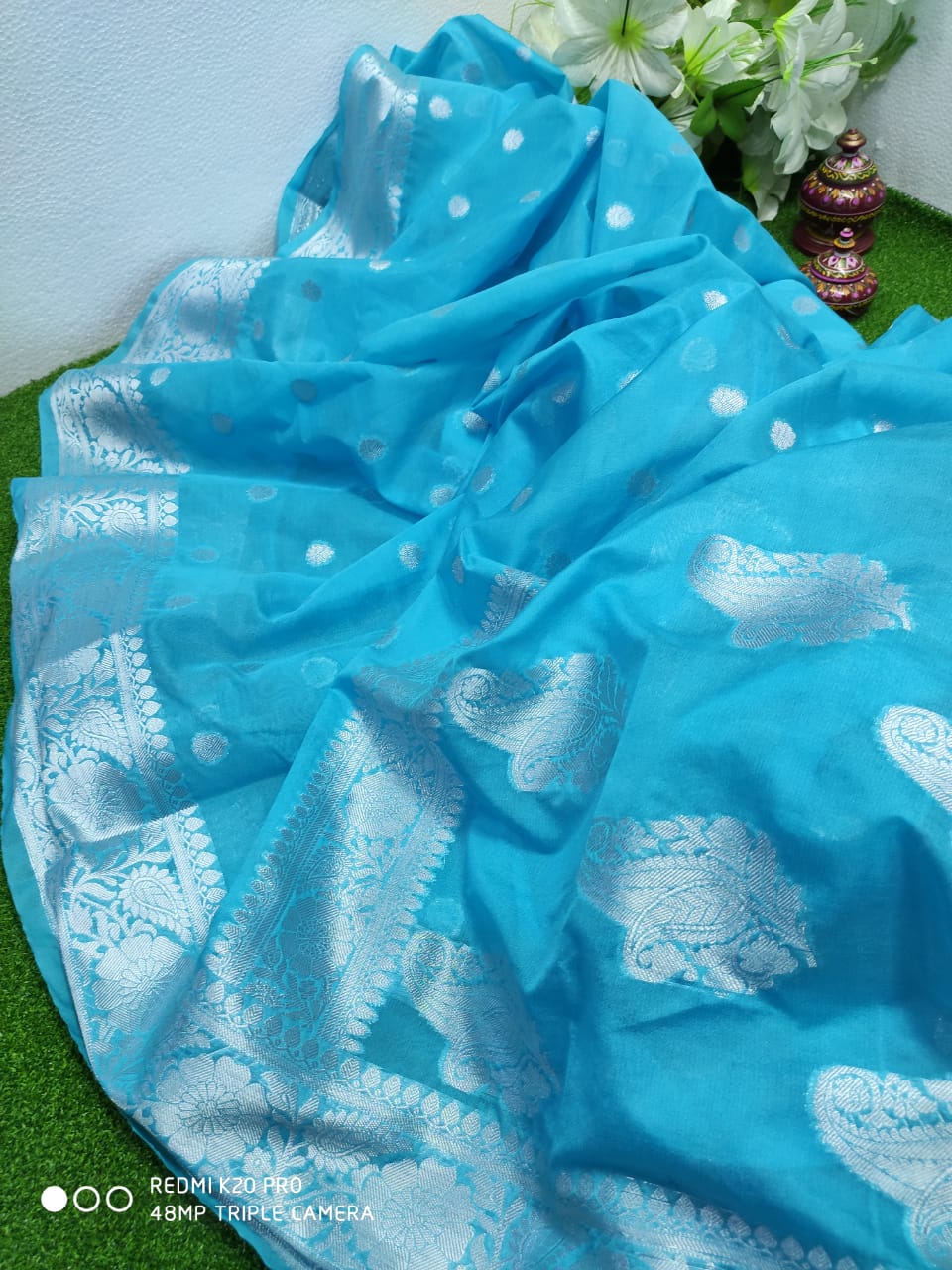 Banarasi Khaddi Georgette Silk Saree