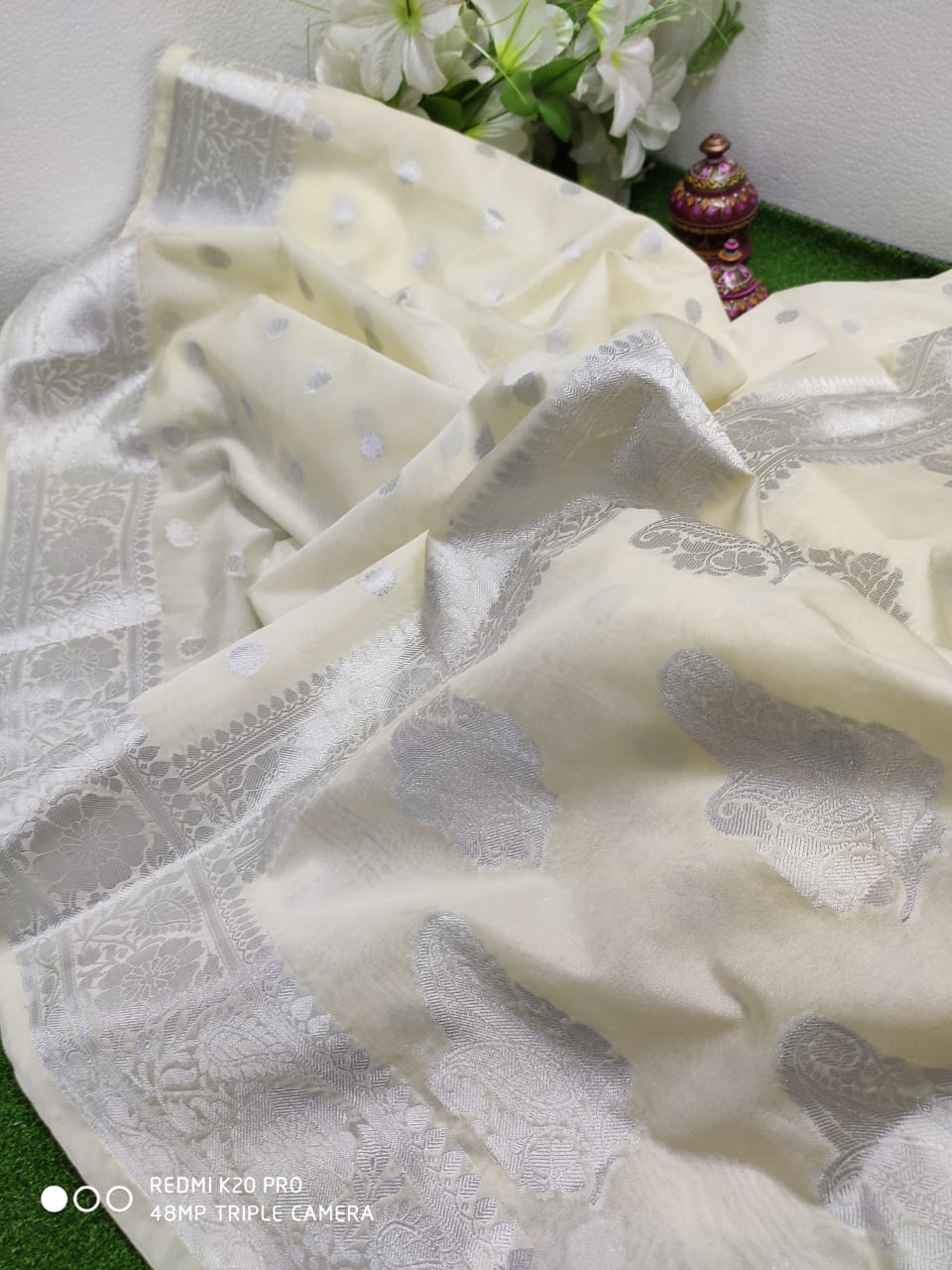 Banarasi Khaddi Georgette Silk Saree