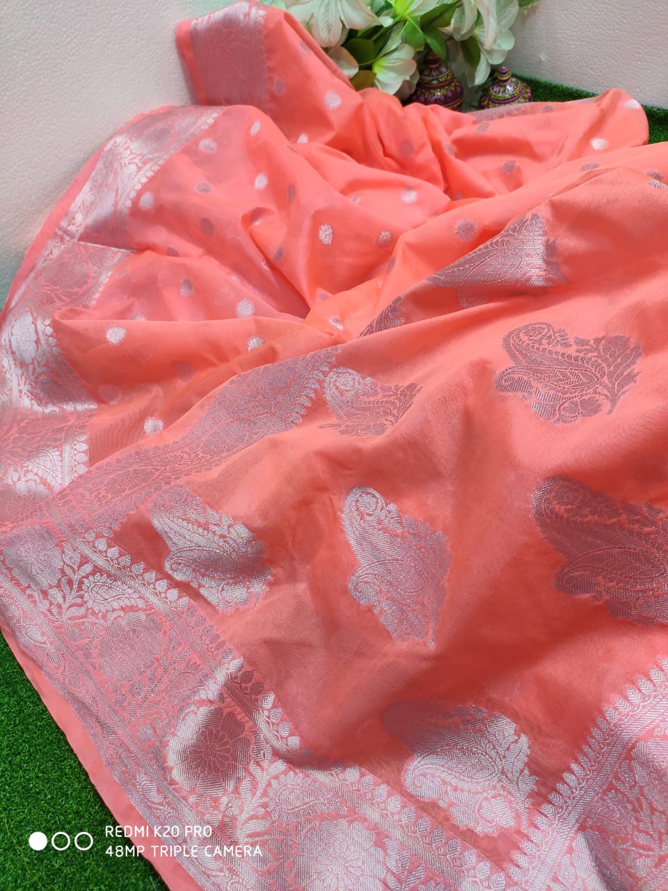 Banarasi Khaddi Georgette Silk Saree
