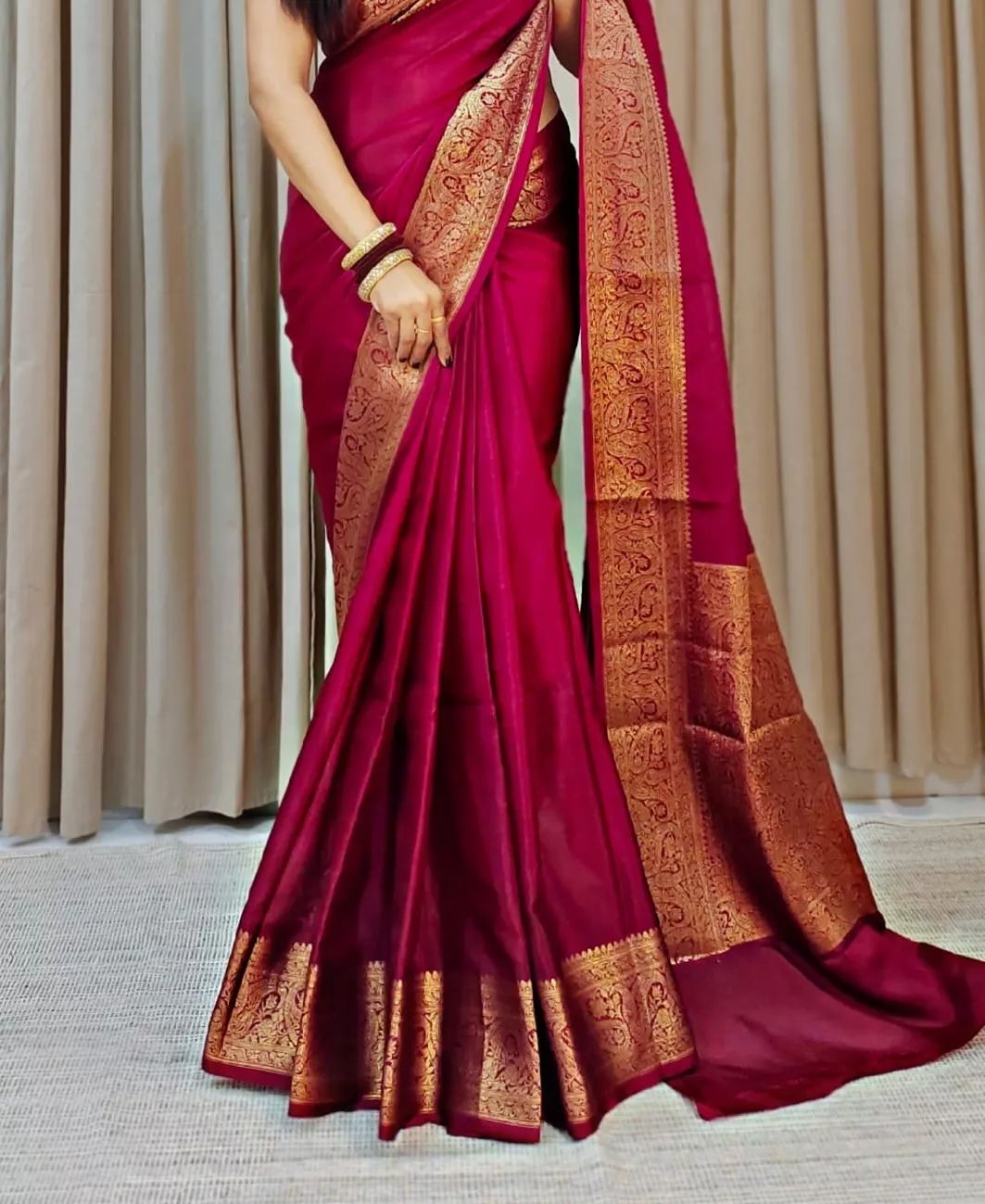 Banarasi Khaddi Georgette Silk Saree