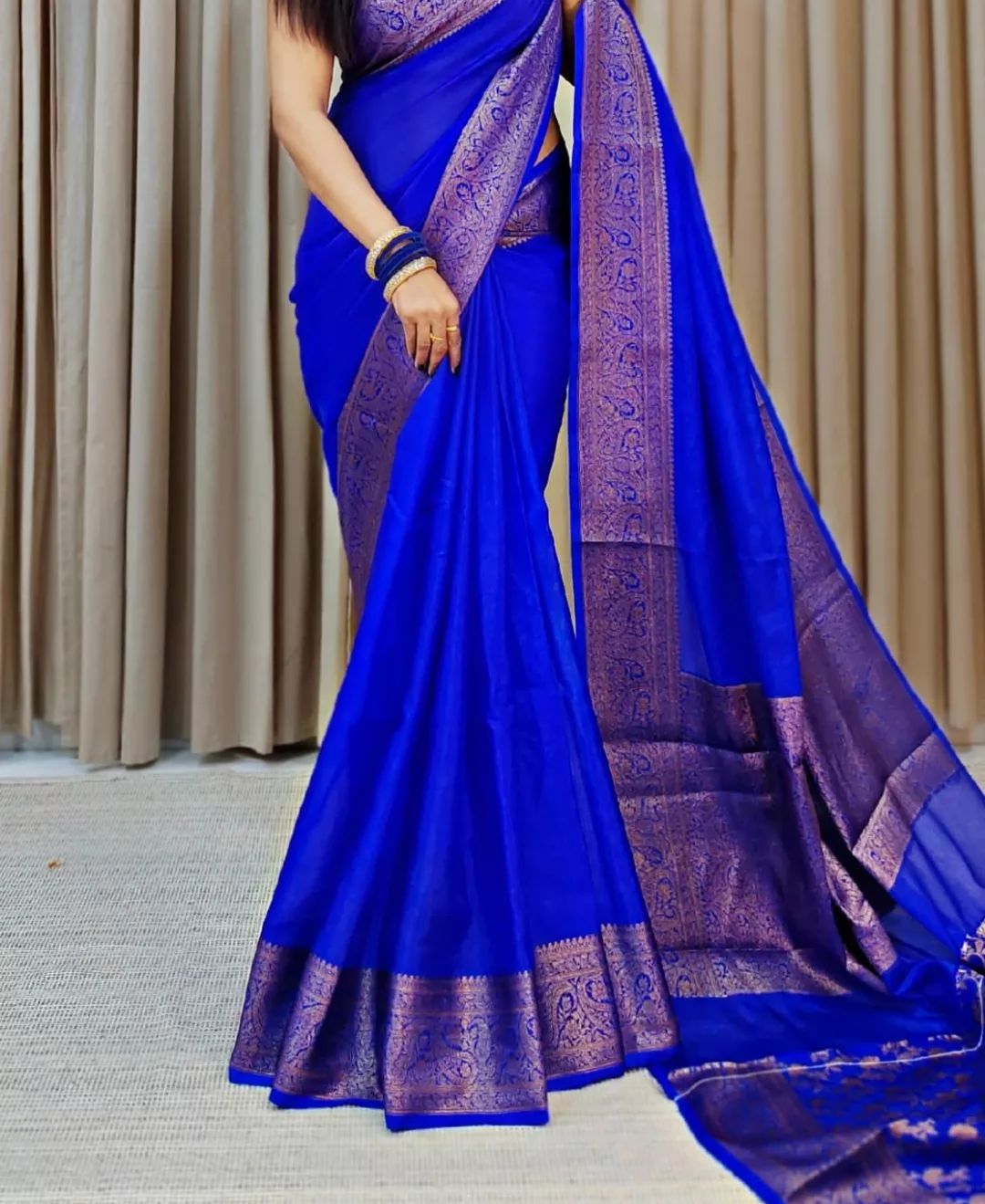 Banarasi Khaddi Georgette Silk Saree