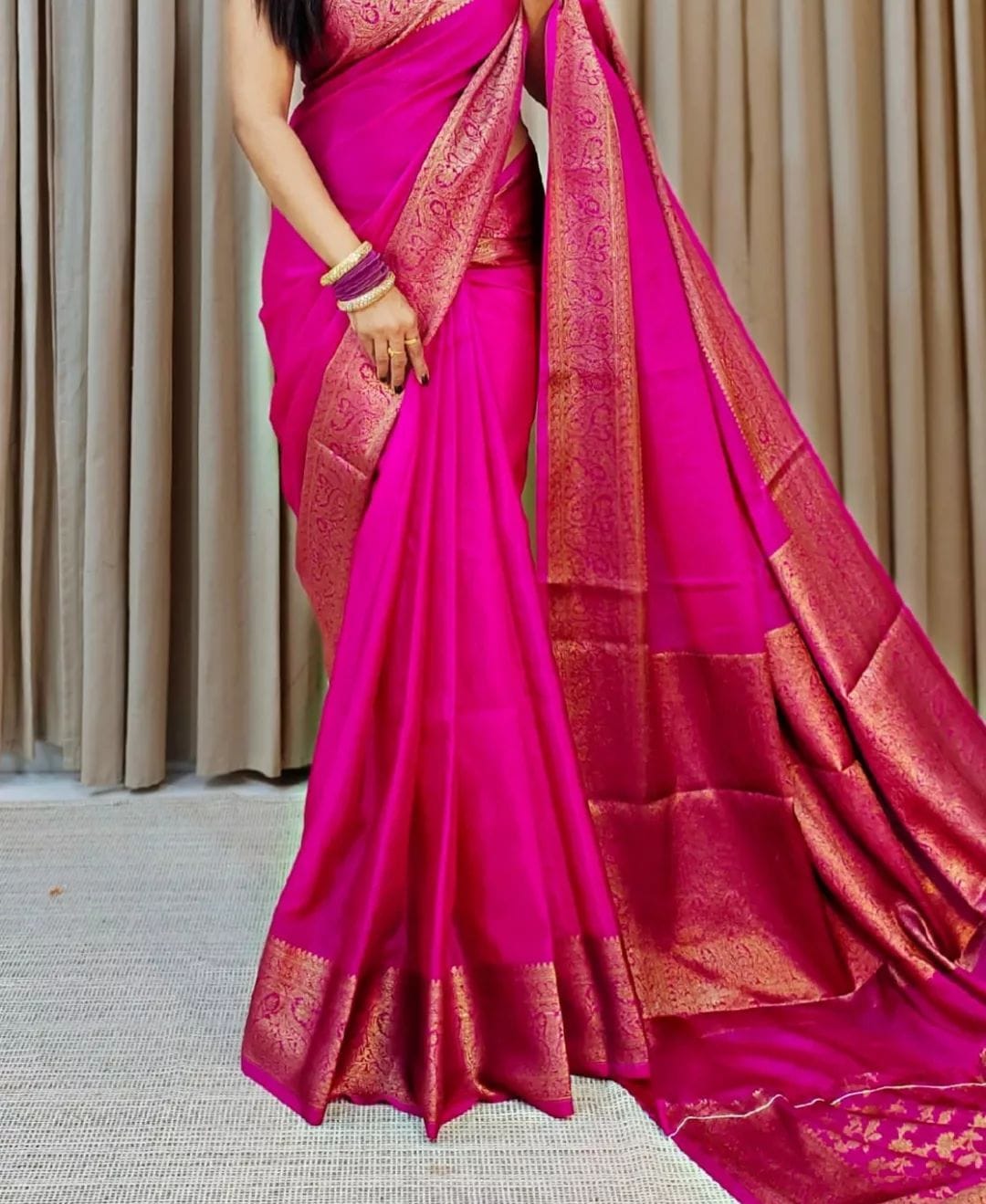 Banarasi Khaddi Georgette Silk Saree