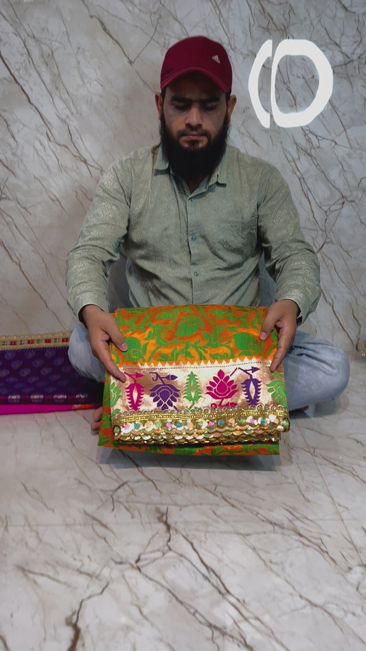 Banarasi Handloom Pure Katan Silk Saree