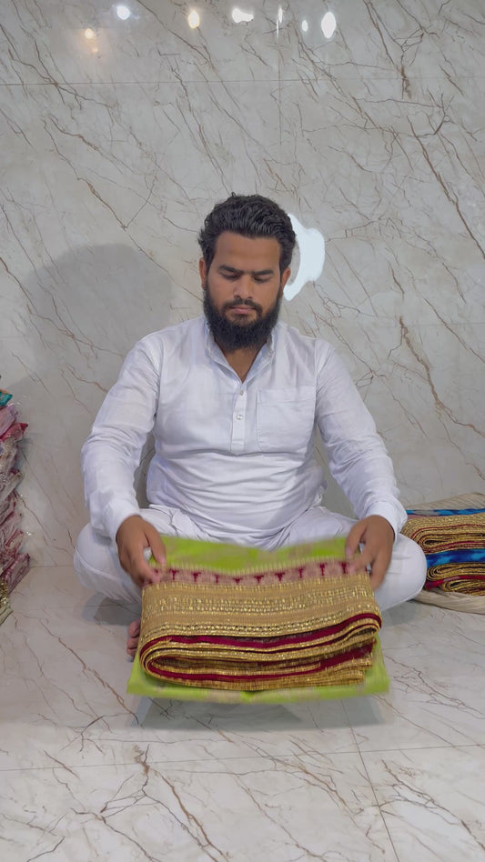 Banarasi Handloom Soft Mango Silk Saree