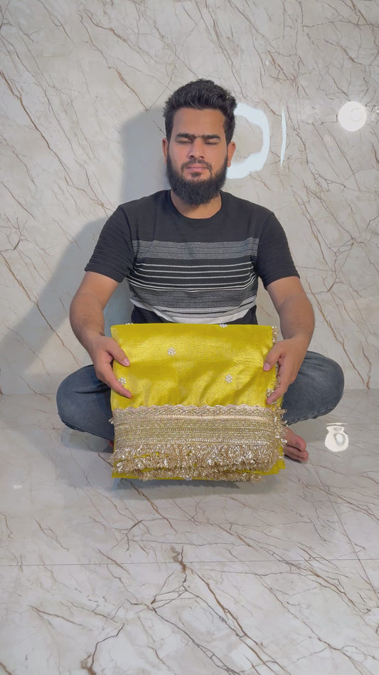 Banarasi Handloom Premium Tissue Silk Saree