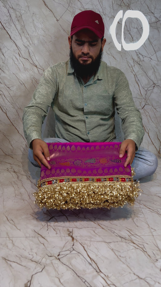 Banarasi Handloom Pure Katan Silk Saree