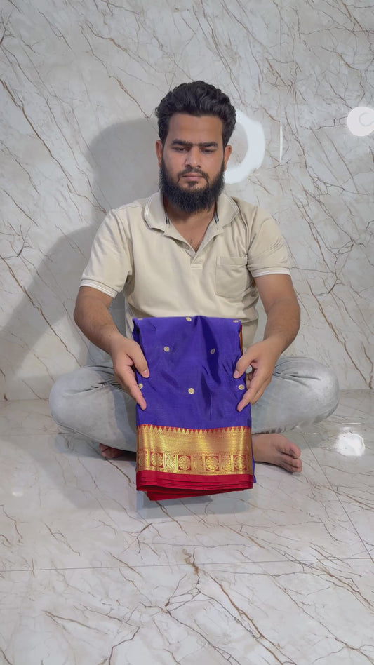 Banarasi Handloom Bridal Wear Soft Silk Saree