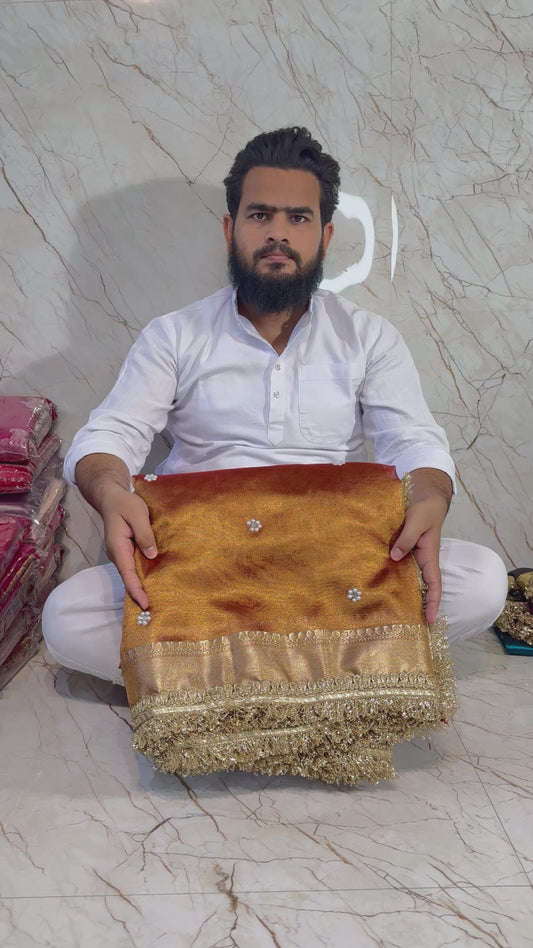 Banarasi Handloom Premium Tissue Silk Saree