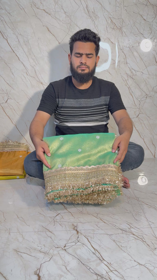 Banarasi Handloom Premium Tissue Silk Saree