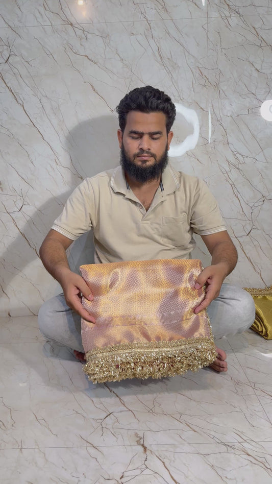 Banarasi Handloom Bridal Wear Soft Silk Saree