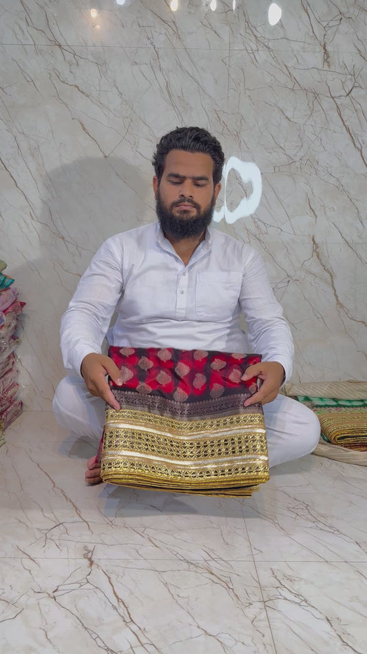 Banarasi Handloom Soft Mango Silk Saree