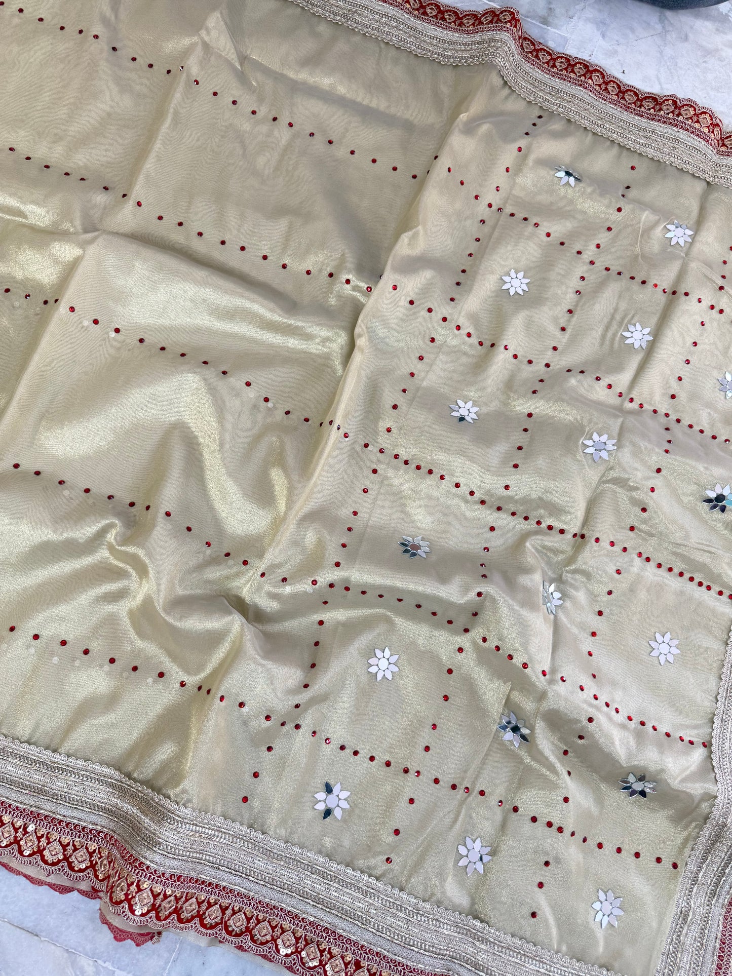 Banarasi handloom tissue silk saree