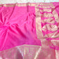 Banarasi Khaddi Semi Georgette Silk Saree