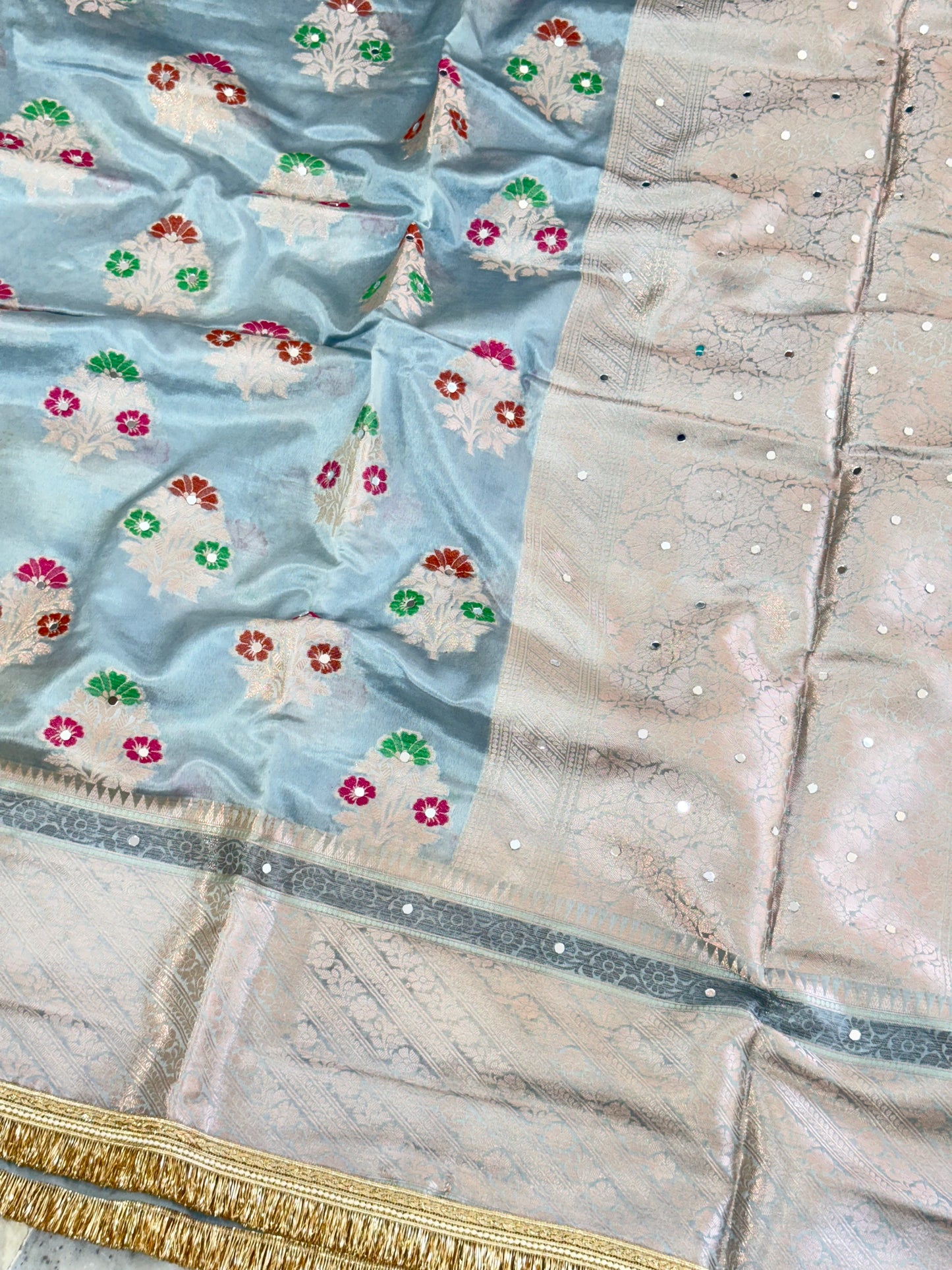 Banarasi Handloom Soft Mango Silk Saree