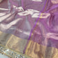 Banarasi Mirror Work Tissue Silk Saree