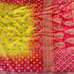 Banarasi Mirror Work Bandhej Soft Silk Saree