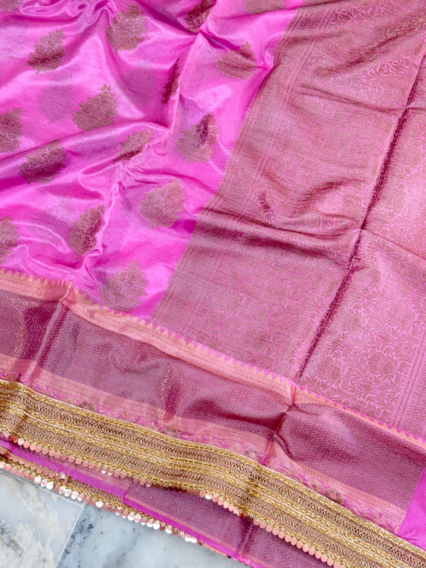 Banarasi Handloom Soft Mango Silk Saree