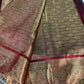 Banarasi Handloom Stone Work Soft Tissue Silk Saree