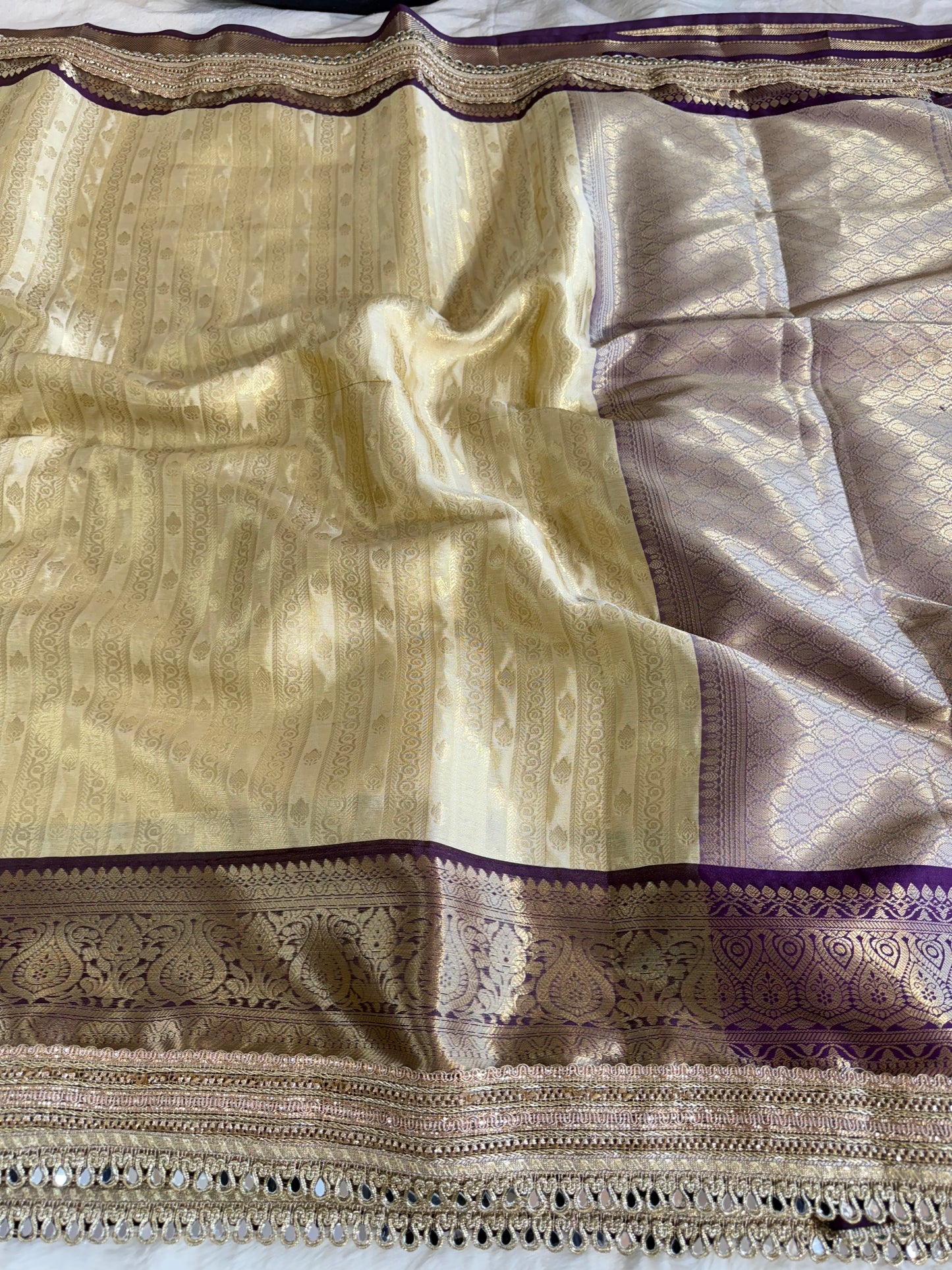 Banarasi Handloom Bridal Wear Soft Silk Saree