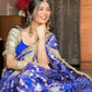 Banarasi Mirror Work Tissue Silk Saree