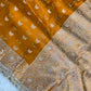 Banarasi handloom tissue silk mirror work saree