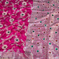 Banarasi Mirror Work Georgette Silk Saree