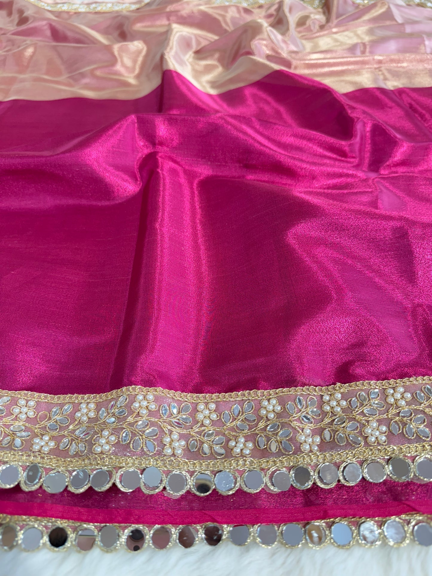 Banarasi Handloom Soft Tissue Silk Saree