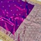 Banarasi Beads Work Tissue Silk Saree