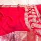 Banarasi Khaddi Semi Georgette Silk Saree