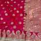 Banarasi Mirror Work Tissue Silk Saree