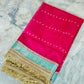 Banarasi Mirror Work Kora Silk Saree