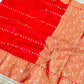 Banarasi Mirror Work Tissue Silk Saree