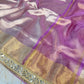 Banarasi Mirror Work Tissue Silk Saree