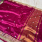 Banarasi Mirror Work Tissue Silk Saree