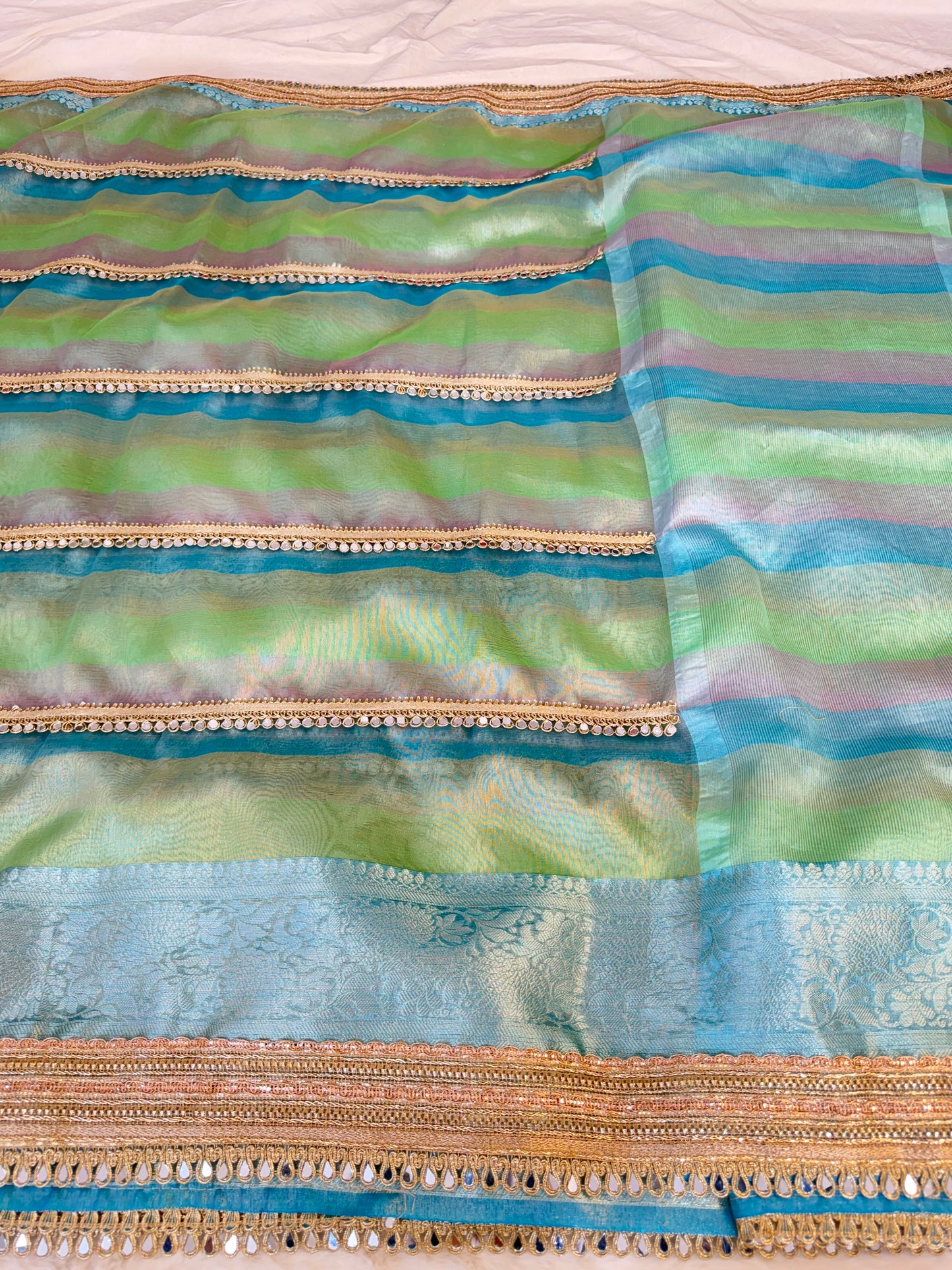 Banarasi Handloom Soft Tissue Silk Saree