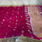 Banarasi Handloom Soft Kora Silk Saree