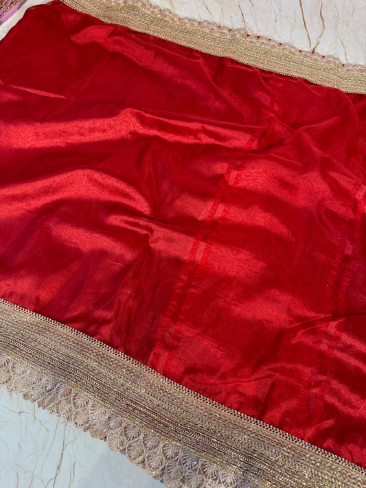 Banarasi Handloom Soft Tissue Silk Saree