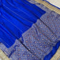 Banarasi Handloom Pearl Work Kora Silk Saree