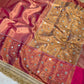 Banarasi Mirror Work Tissue Silk Saree