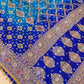 Banarasi Mirror Work Bandhej Soft Silk Saree