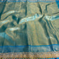 Banarasi Handloom Bridal Wear Soft Silk Saree