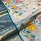 Banarasi Mirror Work Tissue Silk Saree